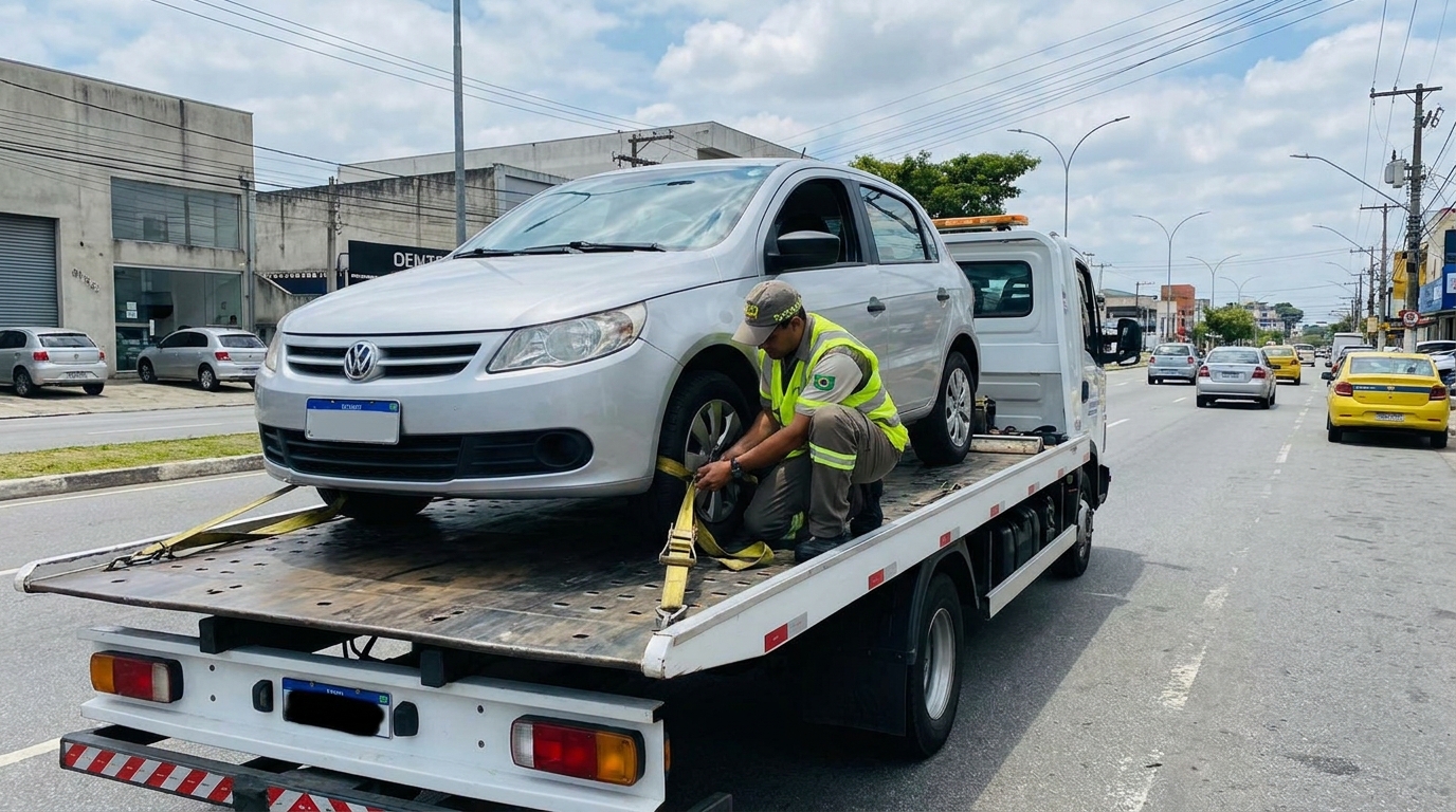 Recolhimento após Colisão em Cotia‑SP
