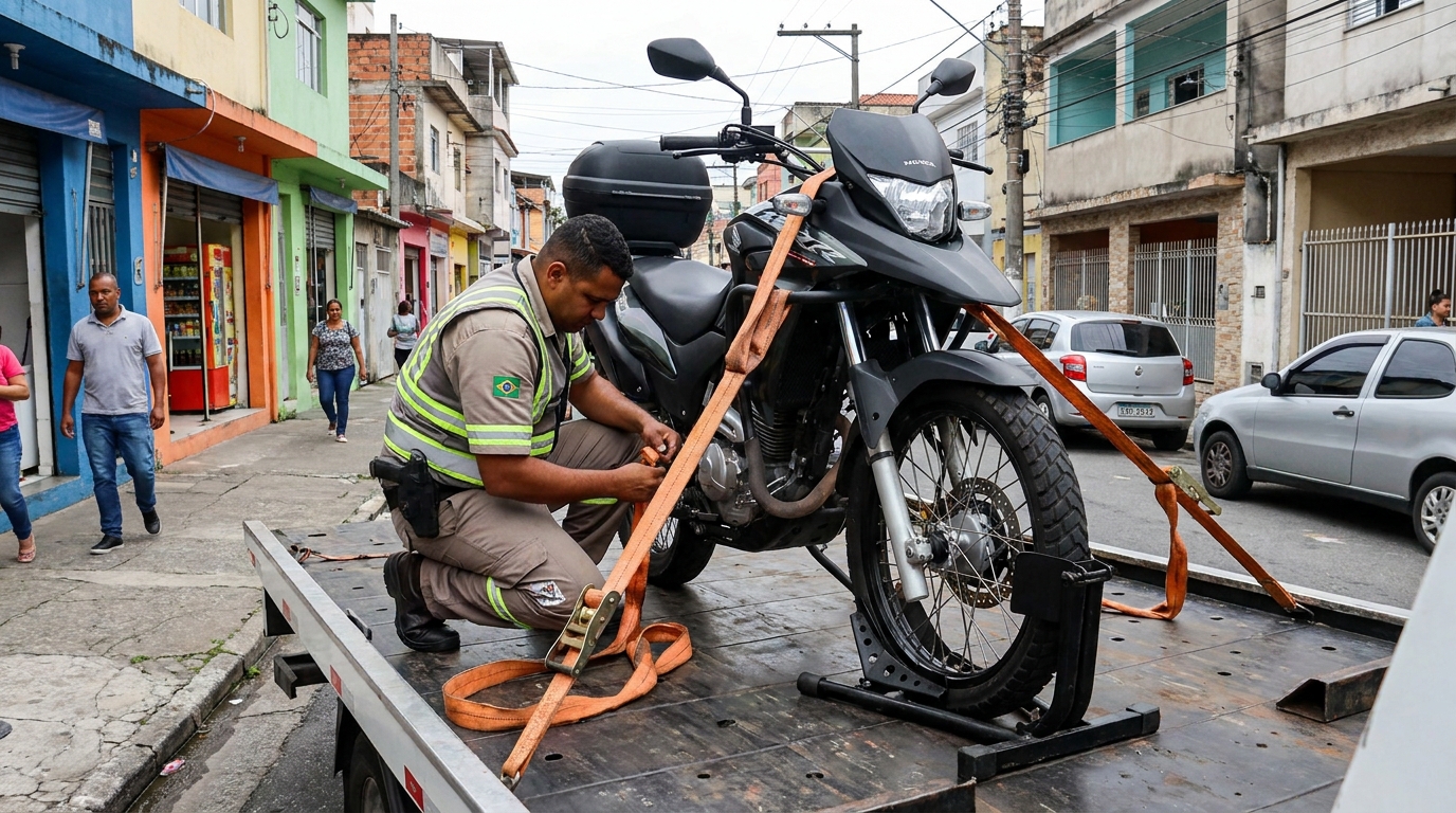 Guincho para Moto em Cotia‑SP